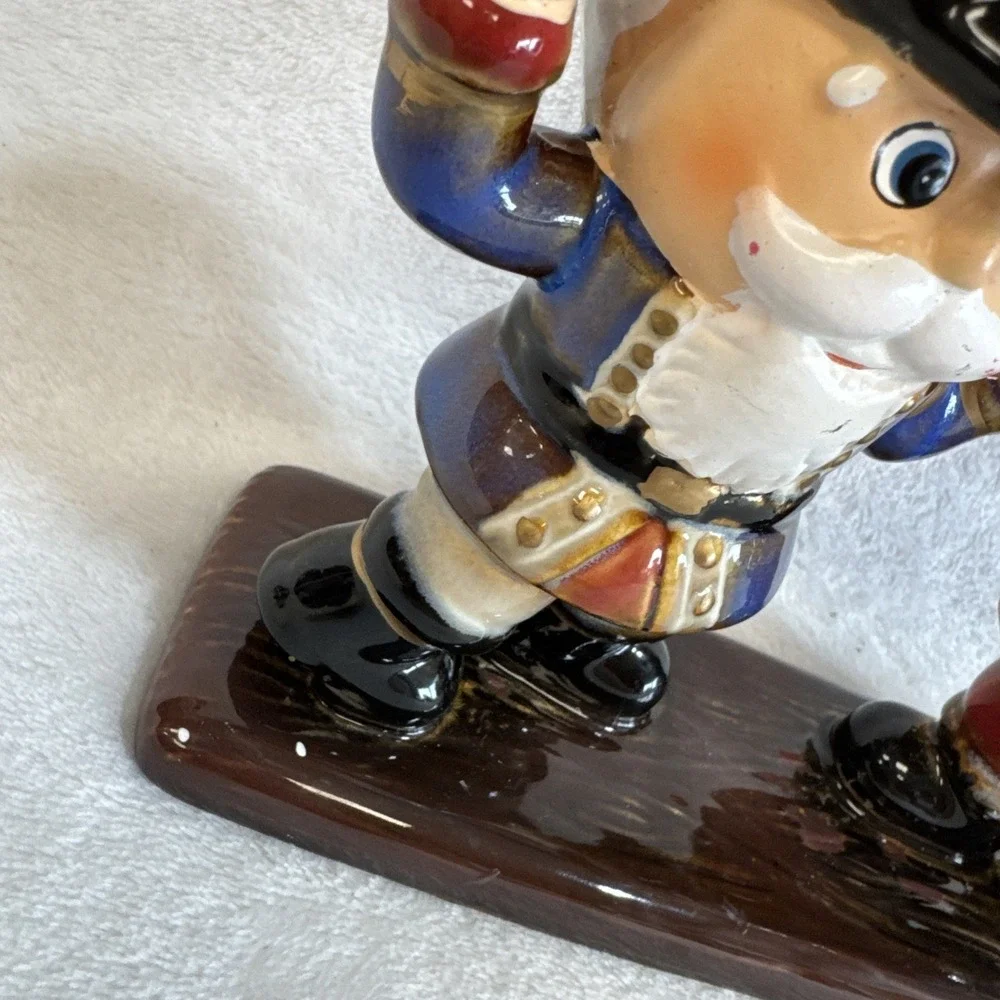 Yankee Candle Christmas Dueling Nutcracker Tea Lights Candle‎ Holder 7x6